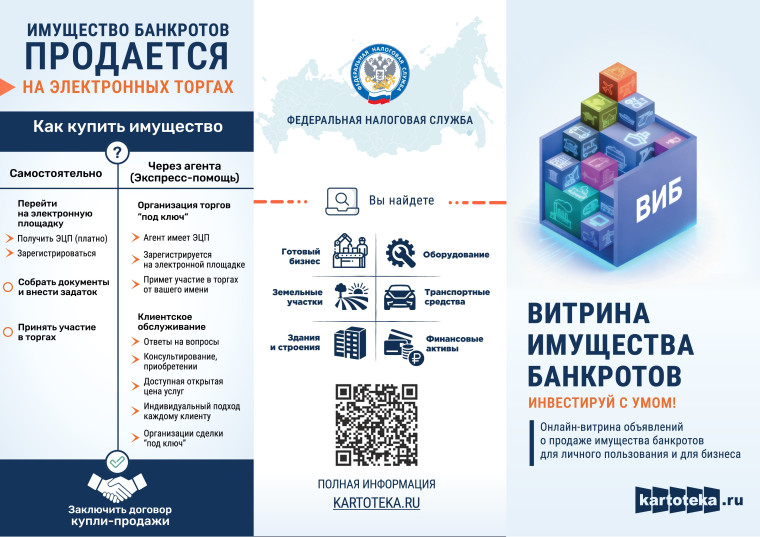 Витрина имущества банкротов.