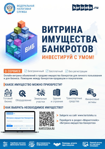 Витрина имущества банкротов.